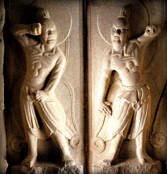 Seokguram Grotto sargi - Inwang Yoksa